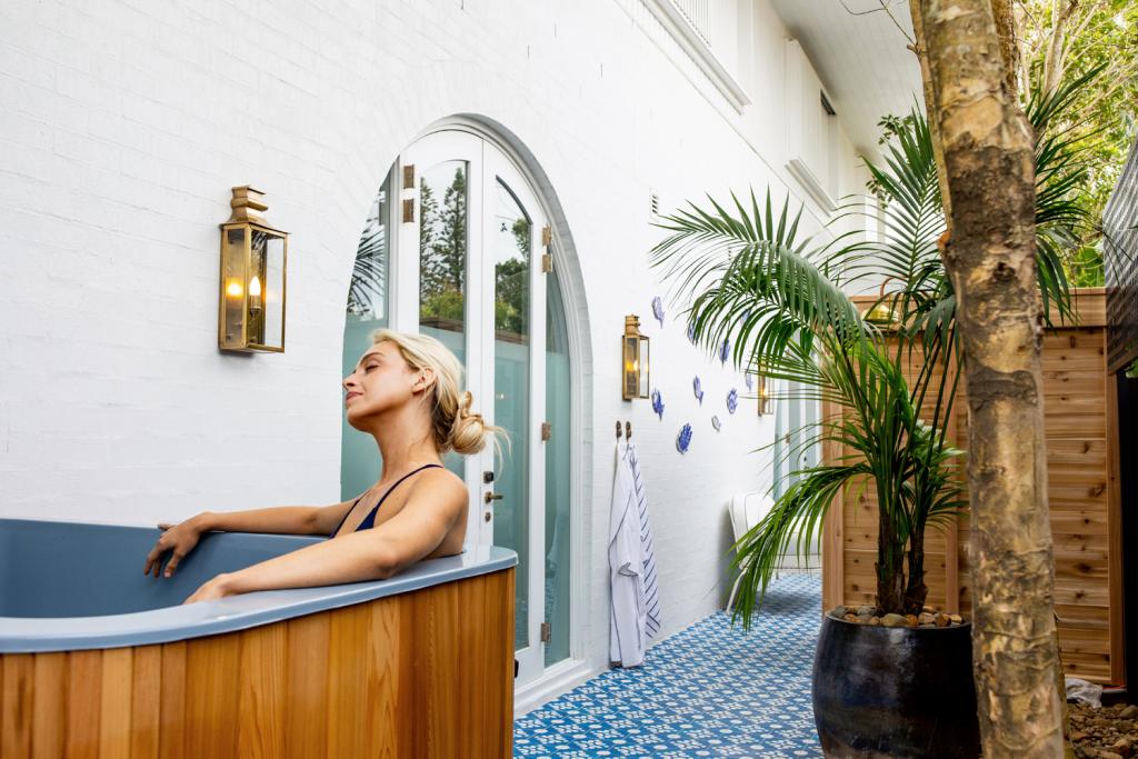 Relax and unwind in the Halcyon Wellness space